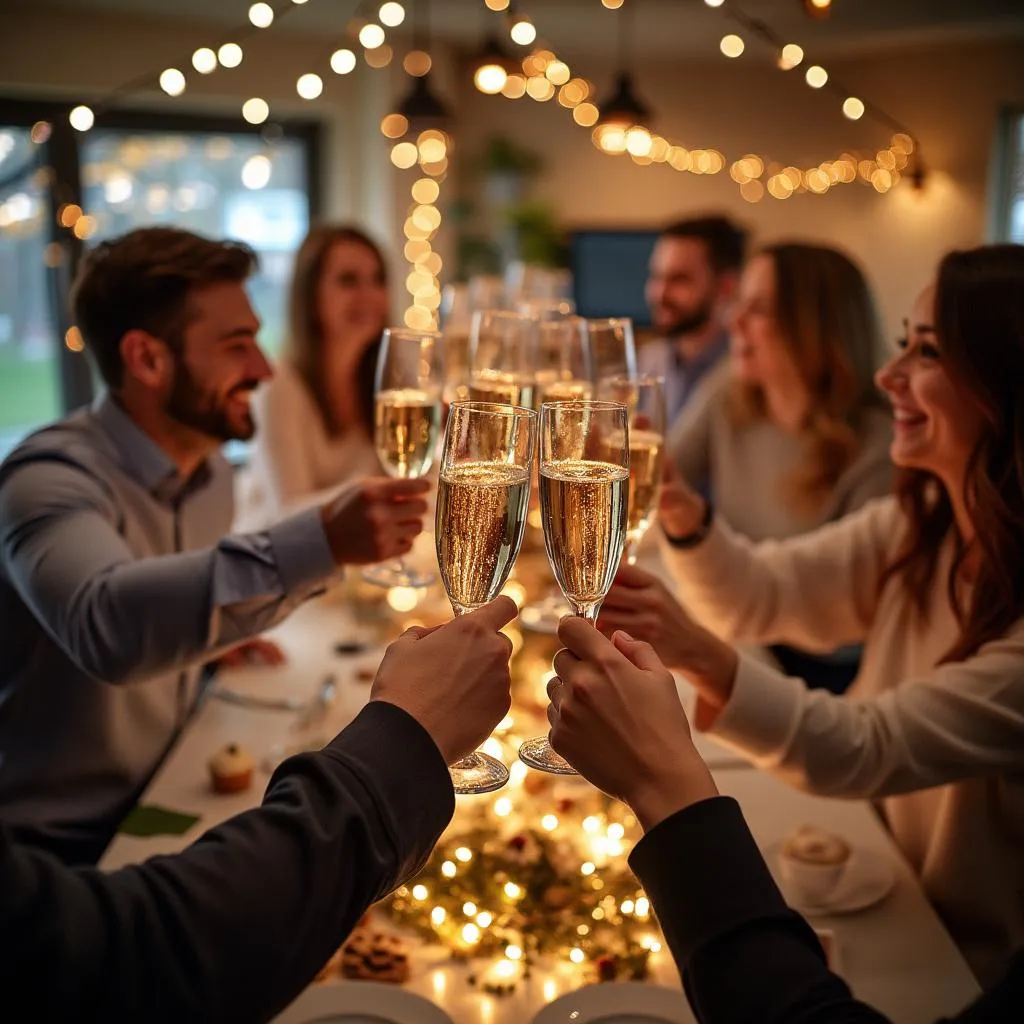 Célébration d'équipe